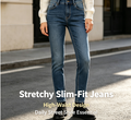 High Waist Skinny Denim Jeans