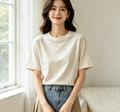 Women Casual Short Sleeve T‑Shirt