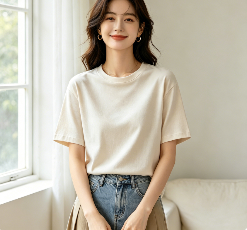 Women Casual Short Sleeve T‑Shirt